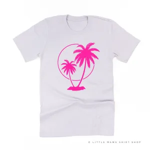 2 PALM TREES WITH SUN - Unisex Tee