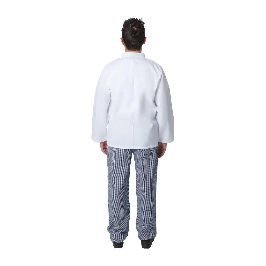 A134-M Whites Vegas Unisex Chefs Jacket Long Sleeve White M