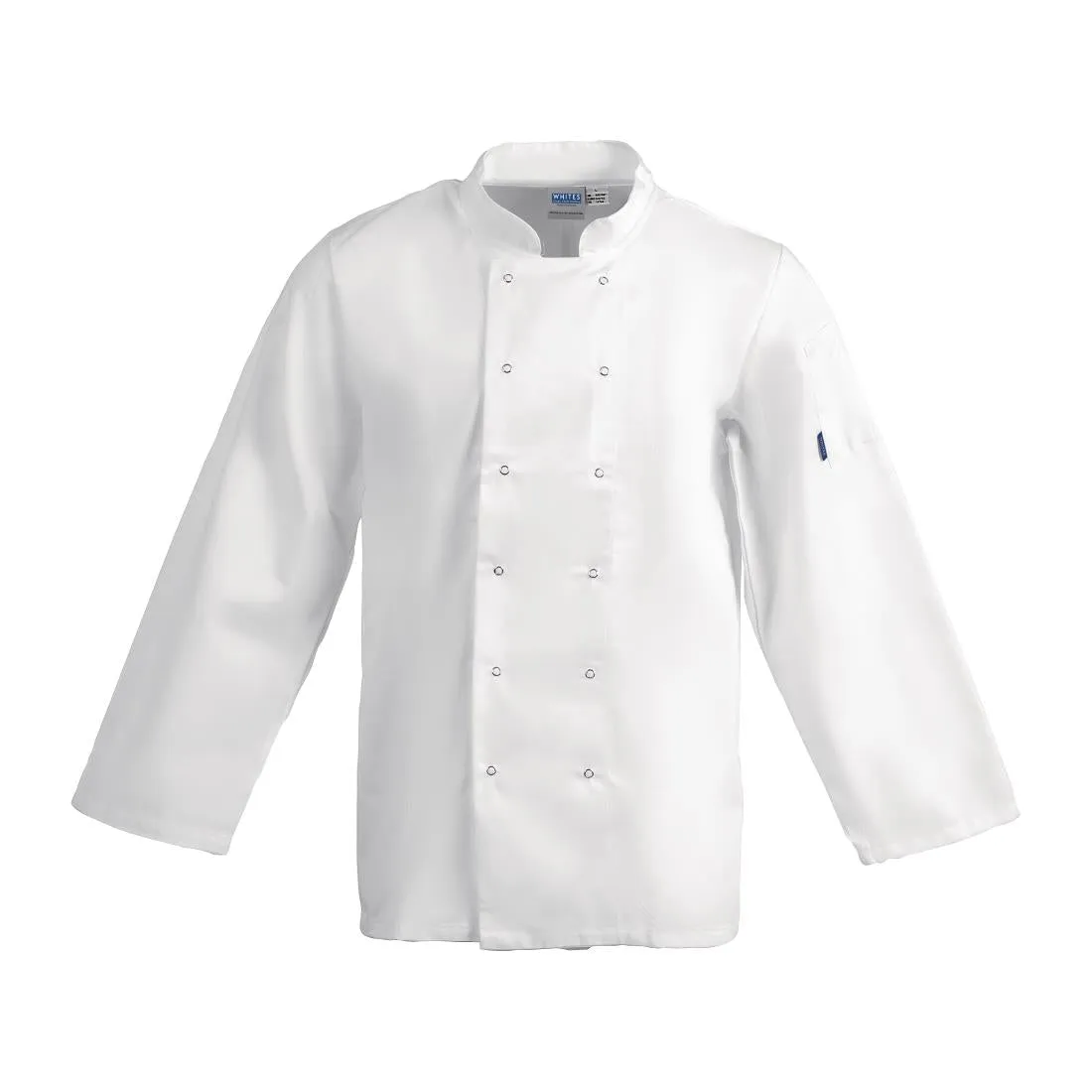 A134-M Whites Vegas Unisex Chefs Jacket Long Sleeve White M