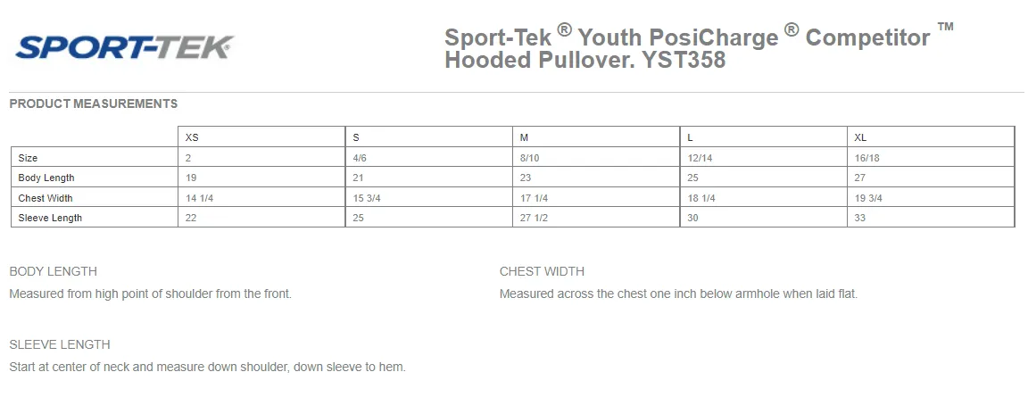 Aloysius Youth Hooded Performance Long Sleeve