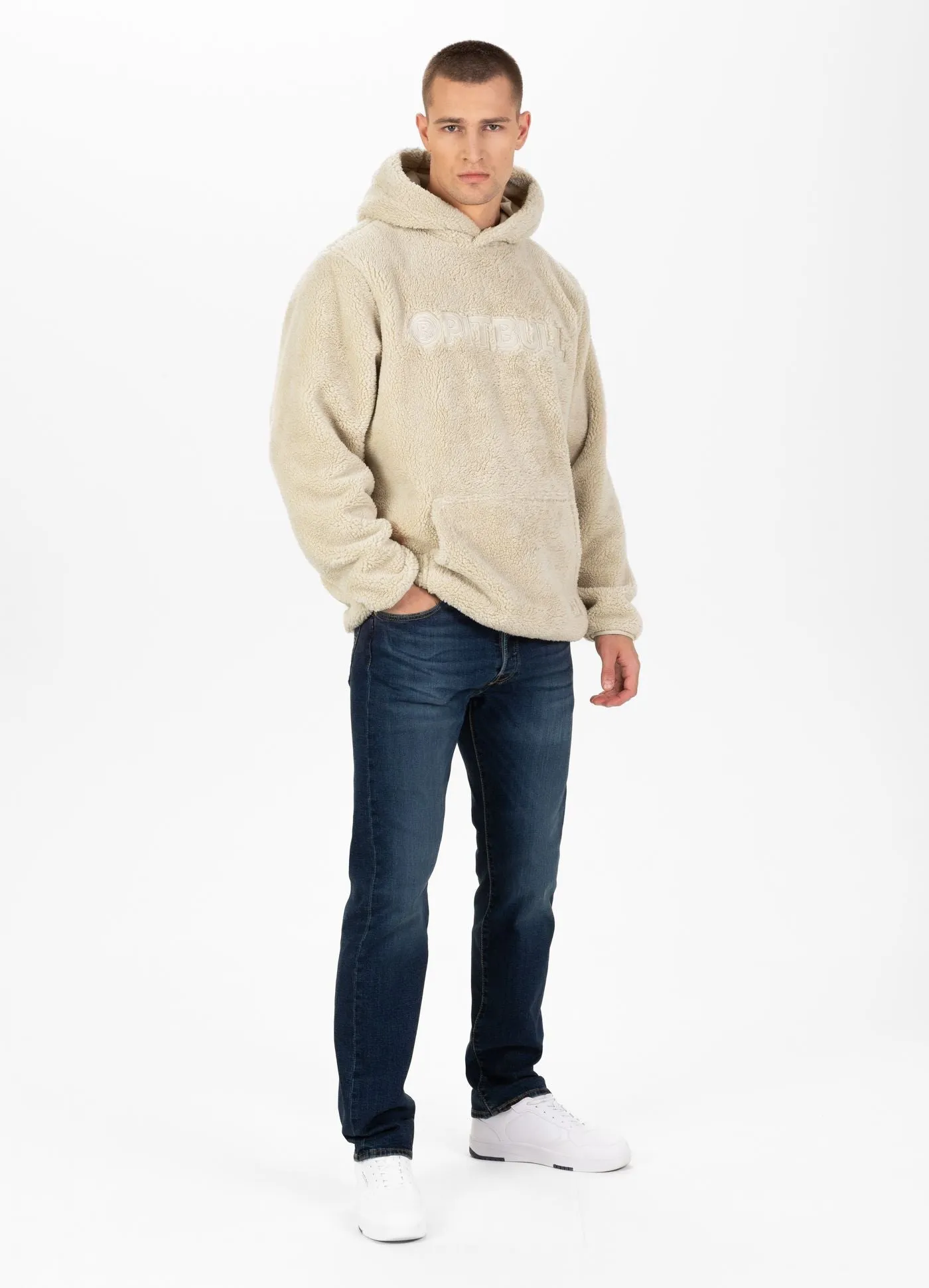 Aragon Men's Hoodie - Beige