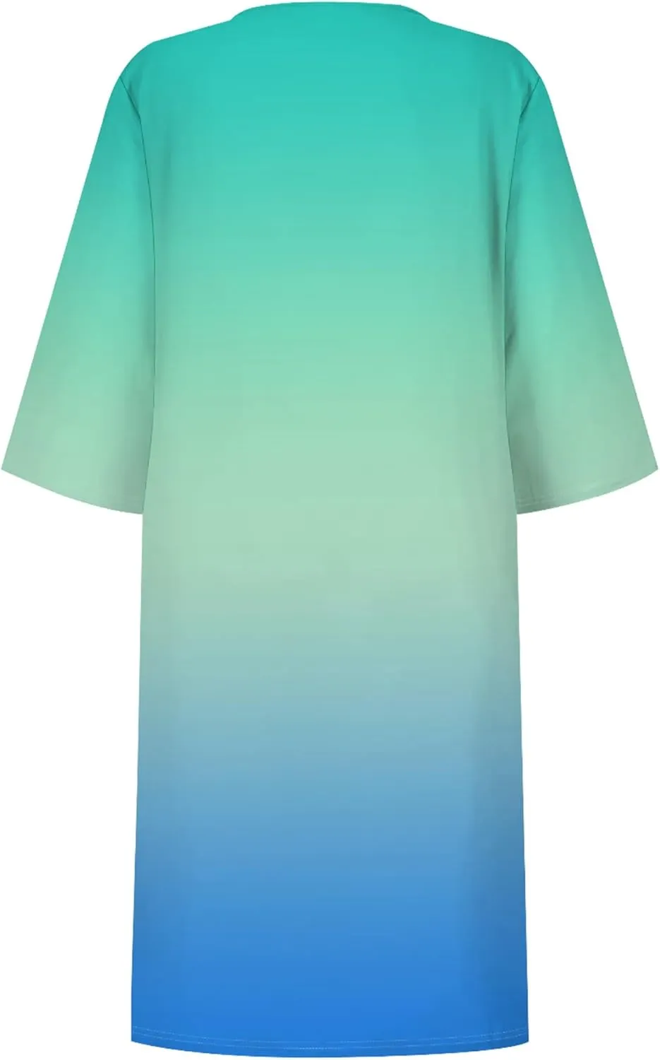 Autumn Elegant Flowy Solid Color Trendy Professional Dresses for Women V Neck Ruffle Short Sleeve Casual Shift Dress
