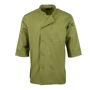 B107-S Chef Works Unisex Chefs Jacket Lime S