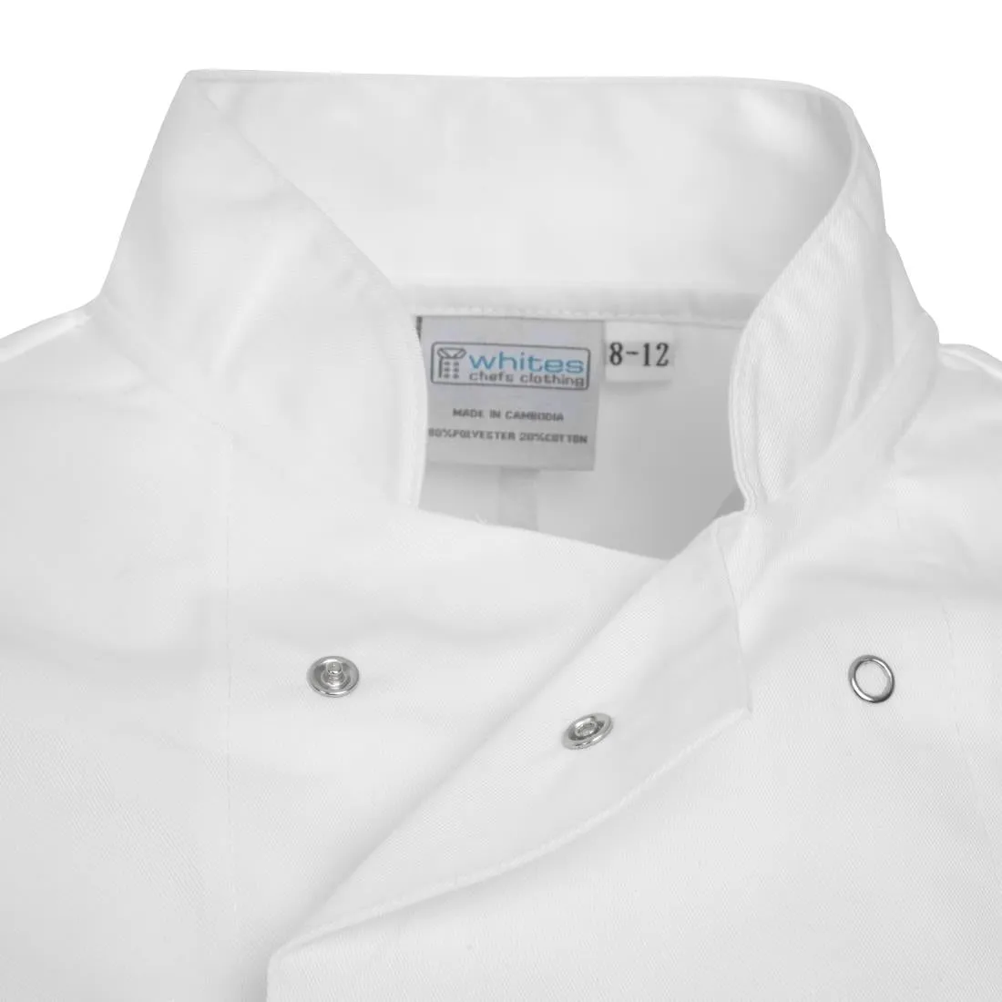 B125 Whites Childrens Unisex Chef Jacket White