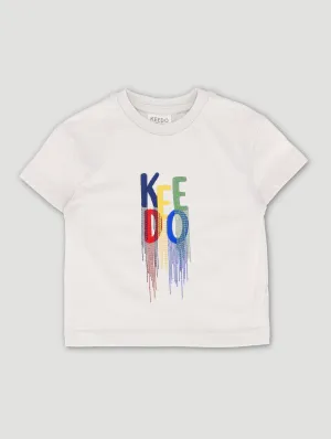 Baby Boys Drip Logo Tee