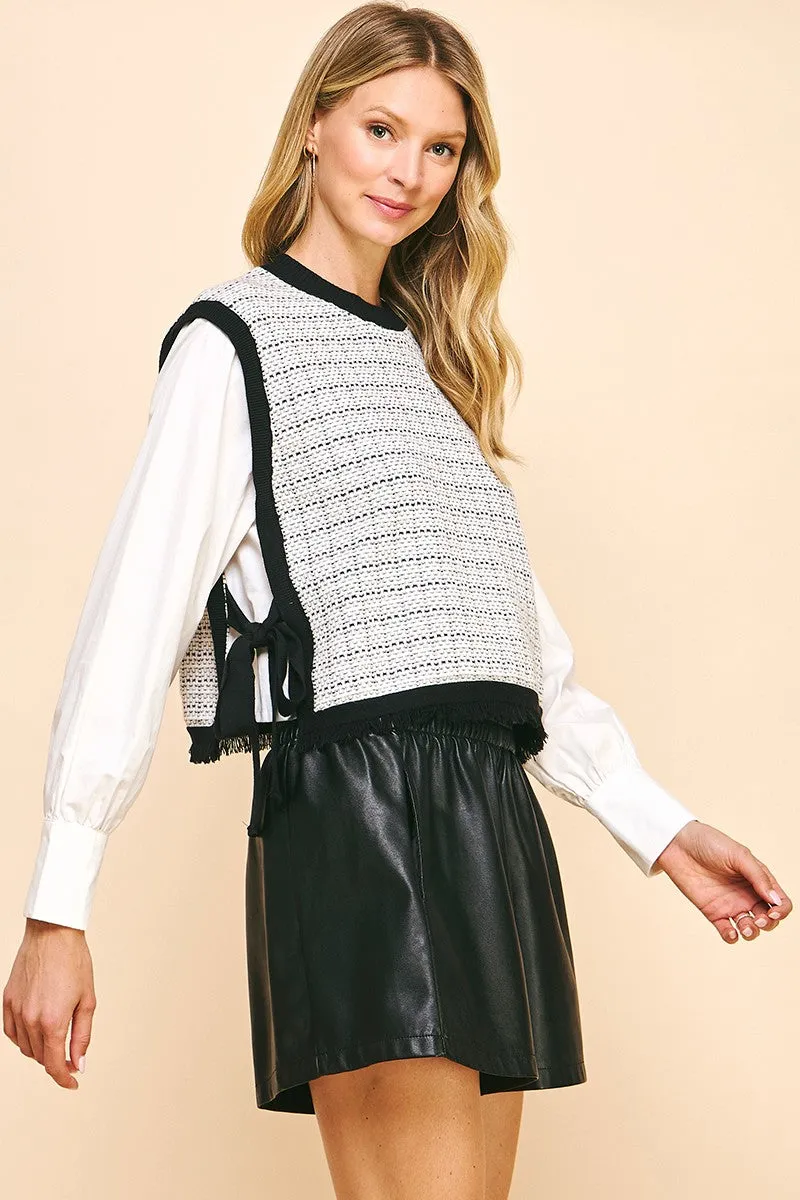 Back To Black Sweater Top