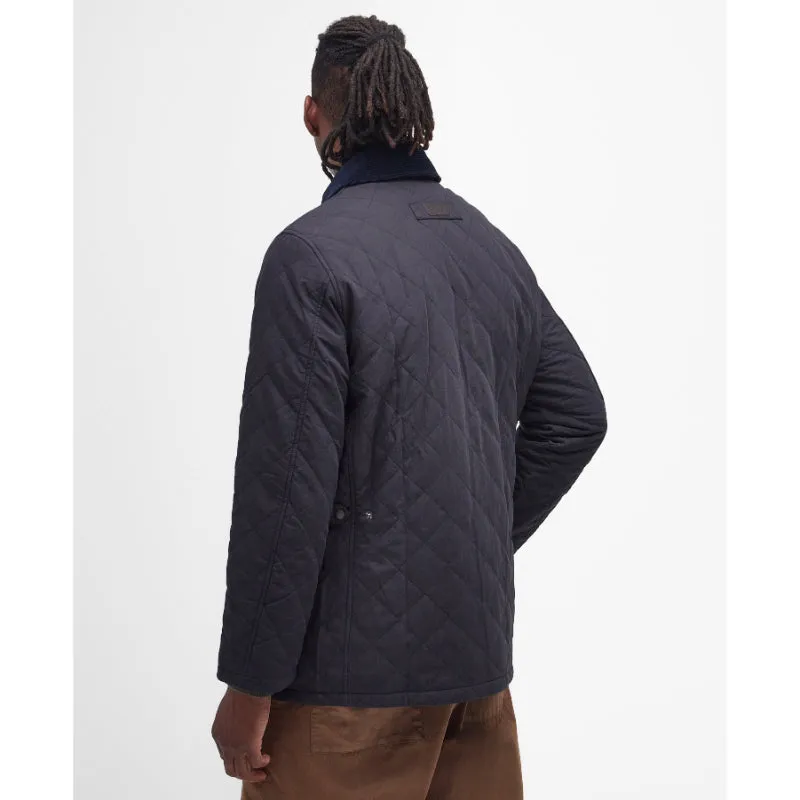 Barbour Burton Mens Quilted Waterproof Jacket - Navy