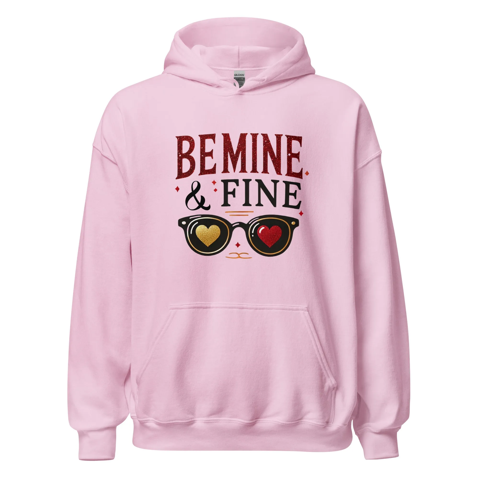 Be Mine & Fine - Valentine’s Day Hoodie – Celebrate Love in Style