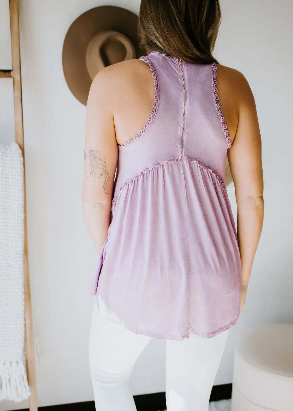 Becki Babydoll Tank FINAL SALE