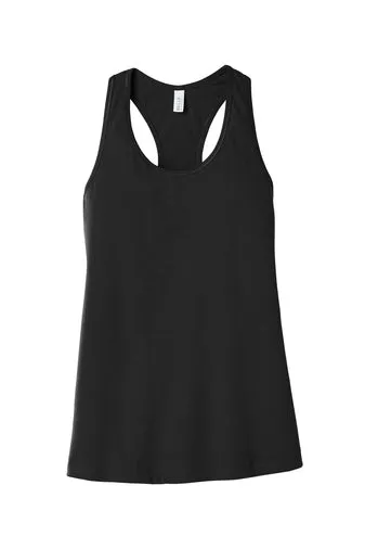 BELLA CANVAS  Womens Jersey Racerback Tank - Black