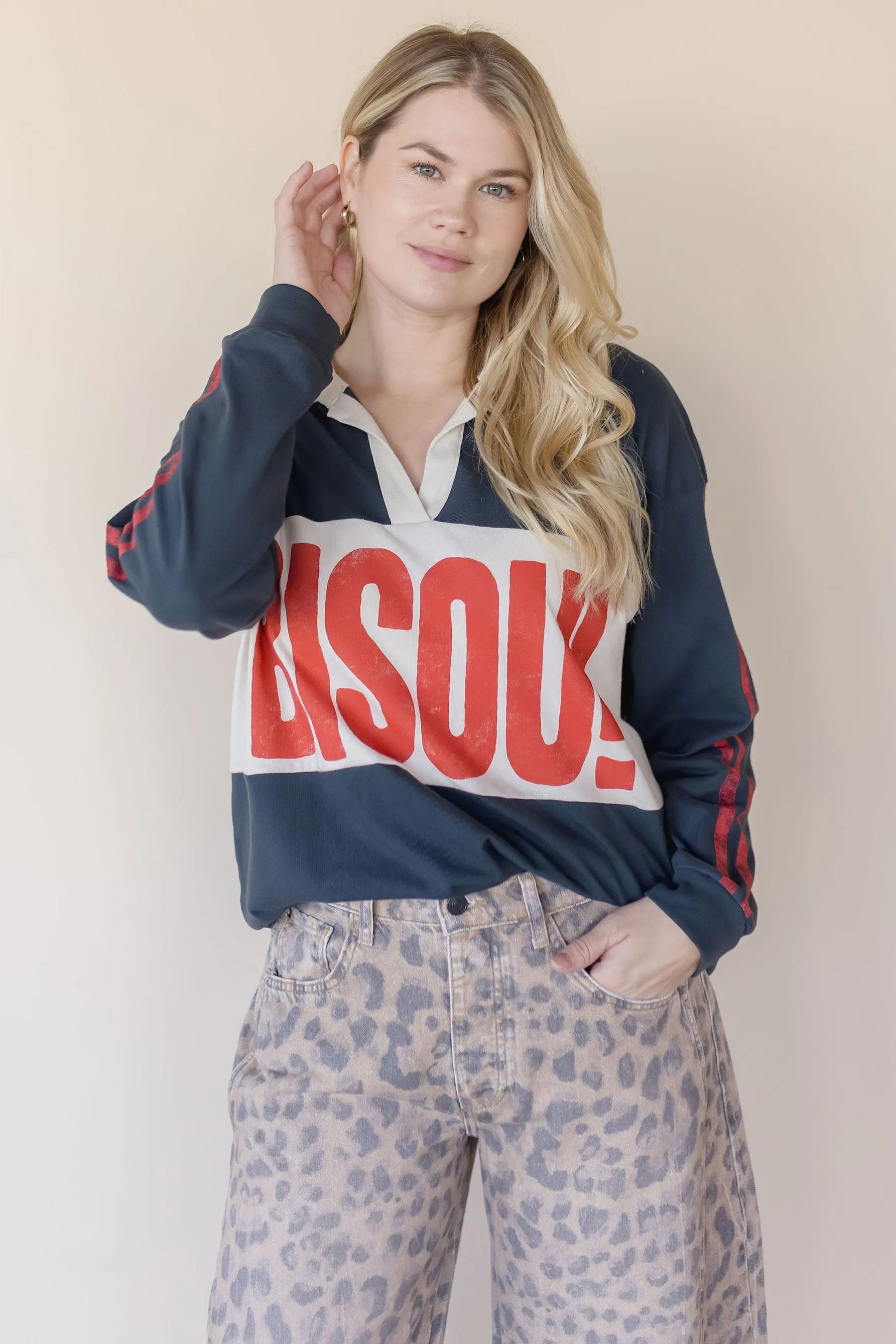 Bisou! Rugby Long Sleeve