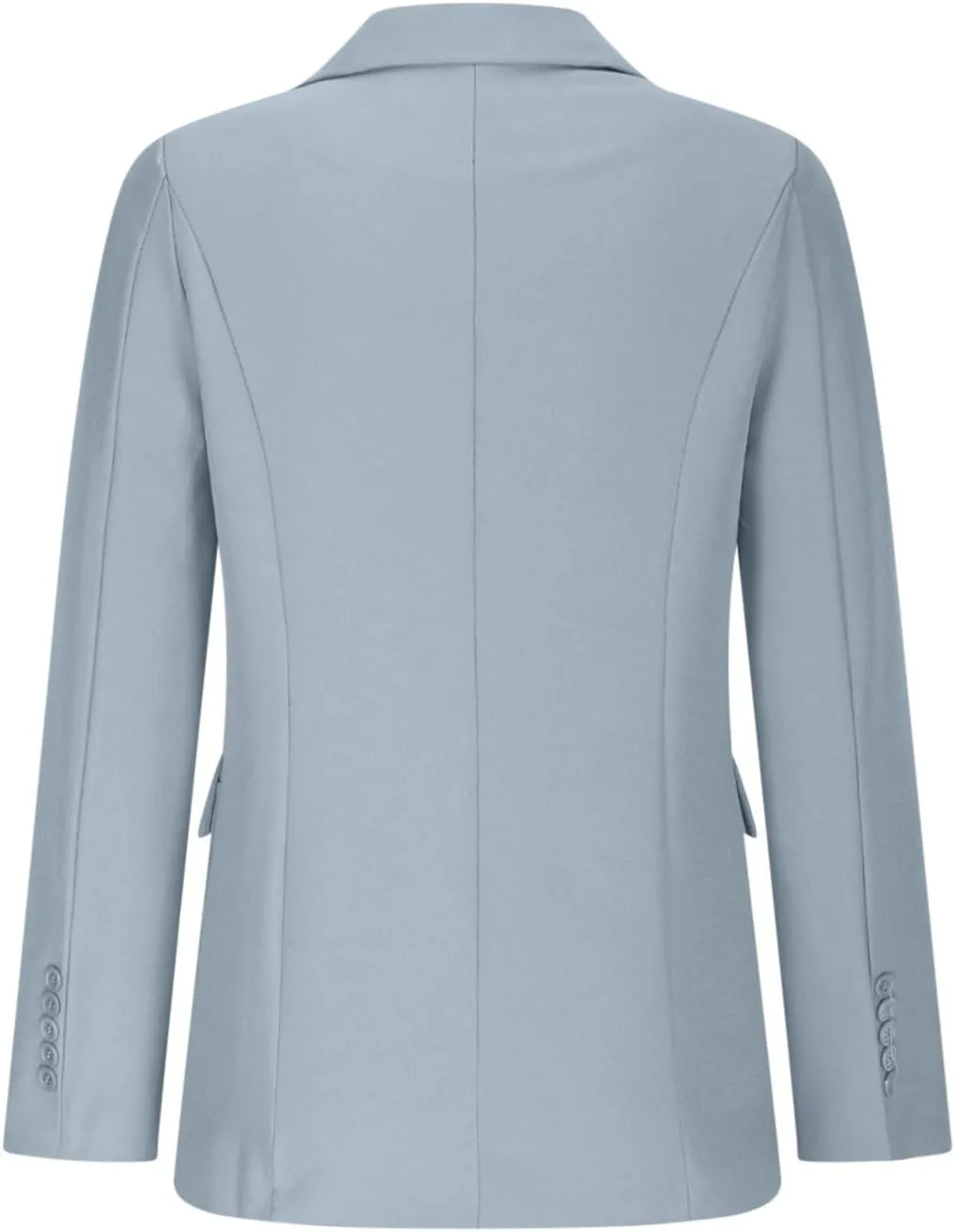 Blazers for Women Trendy Dressy Suit Jackets,2024 Winter Bussiness Suit Clothes,Long Sleeve Button Open Front Tops