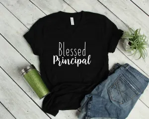 Blessed Principal T Shirt - Teacher Shirts - School Shirts