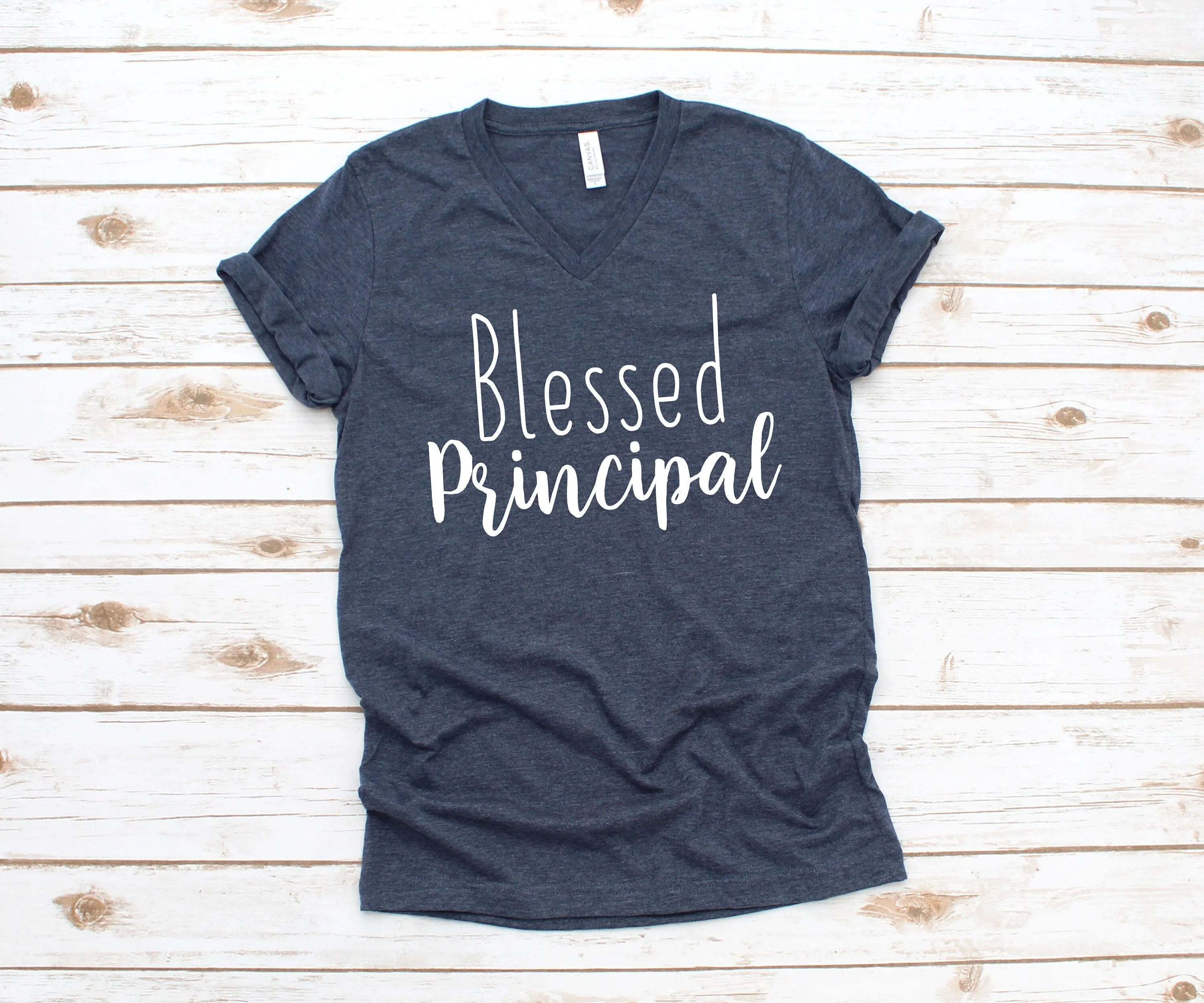 Blessed Principal T Shirt - Teacher Shirts - School Shirts