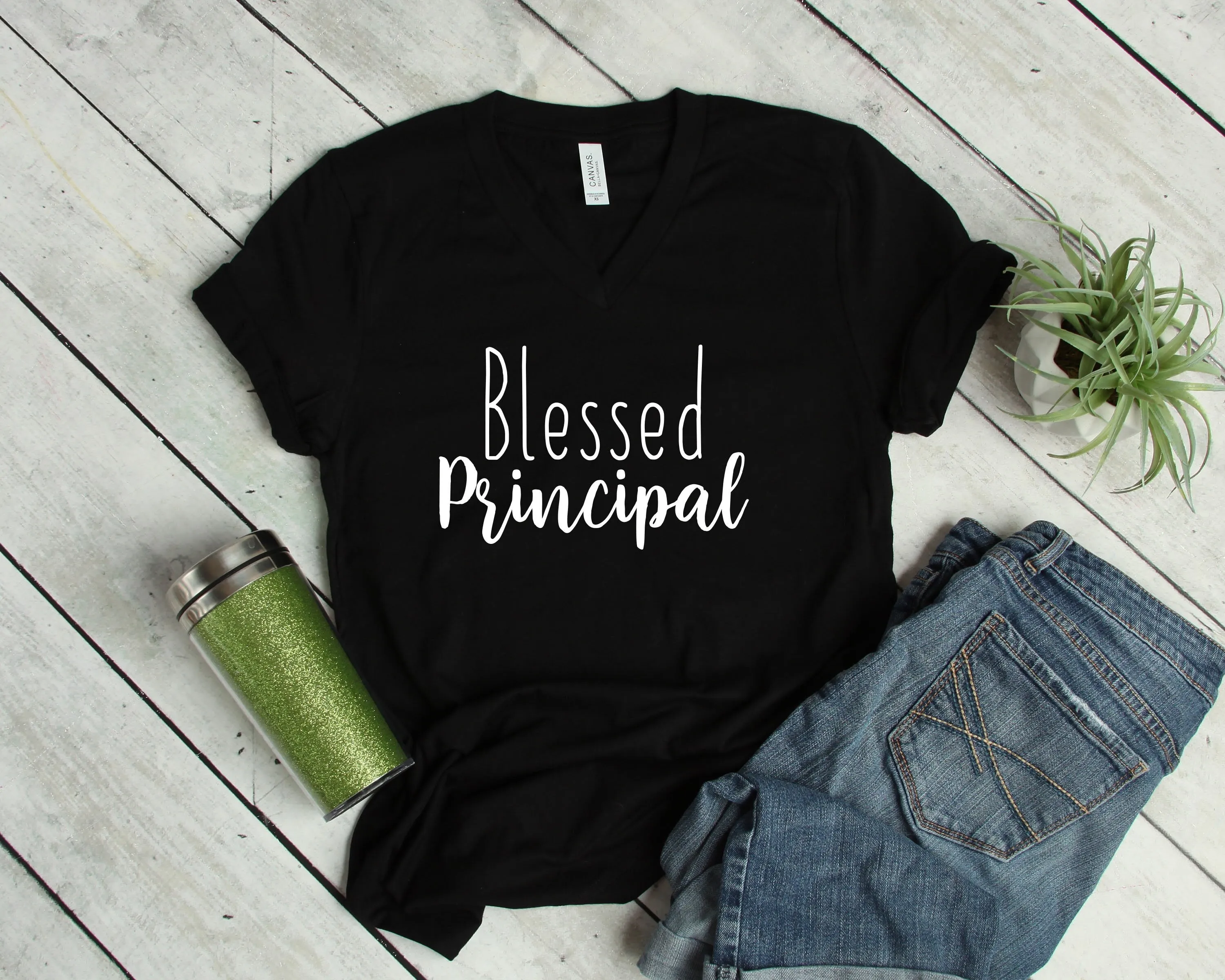 Blessed Principal T Shirt - Teacher Shirts - School Shirts
