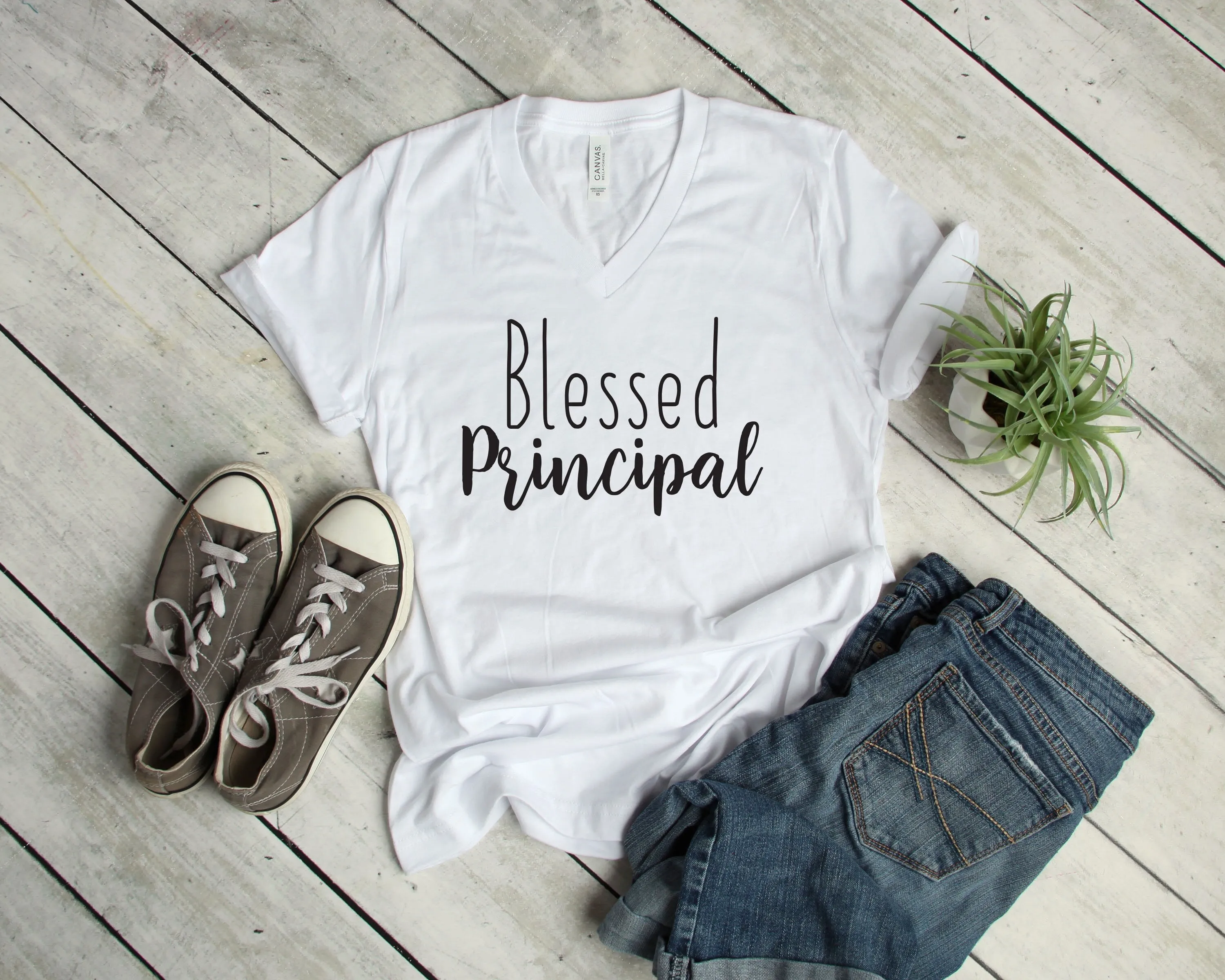Blessed Principal T Shirt - Teacher Shirts - School Shirts