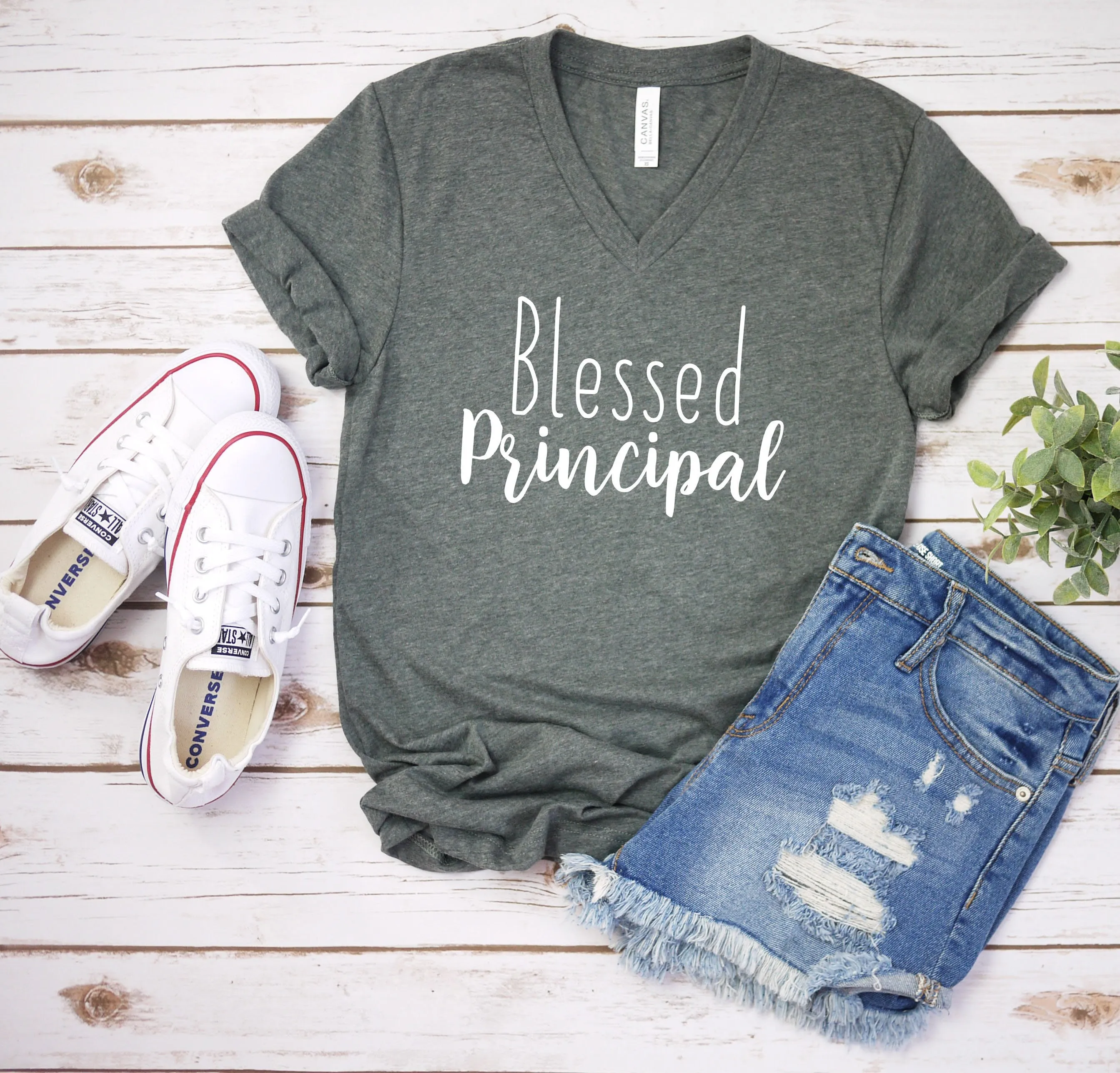 Blessed Principal T Shirt - Teacher Shirts - School Shirts