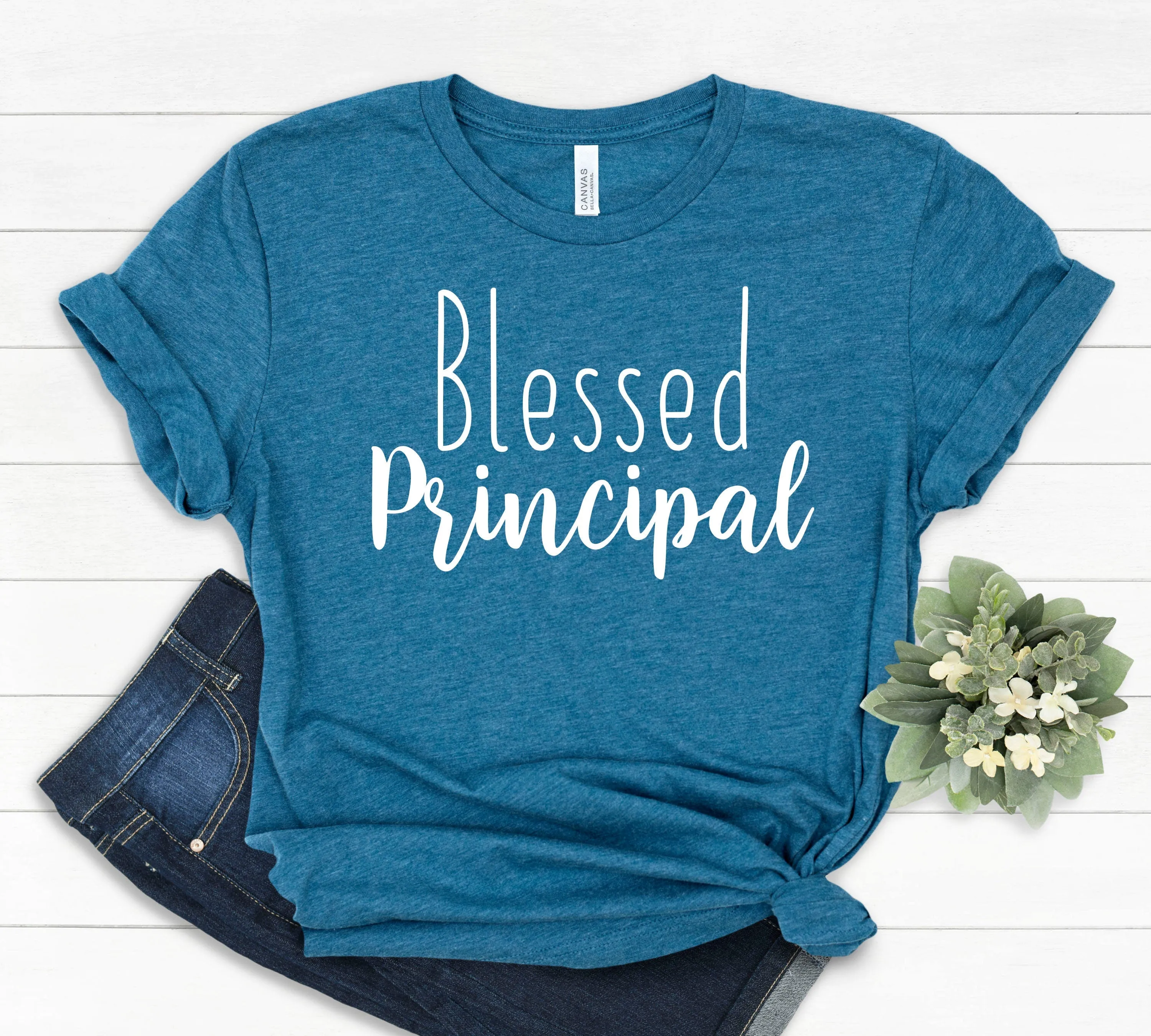 Blessed Principal T Shirt - Teacher Shirts - School Shirts