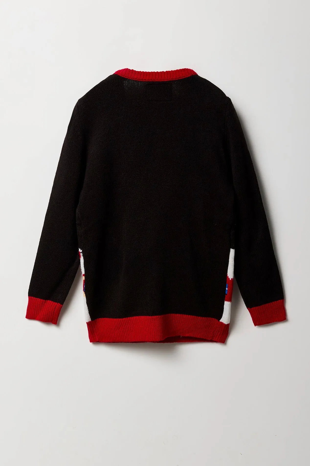 Boys Light Up Santa Ugly Christmas Sweater
