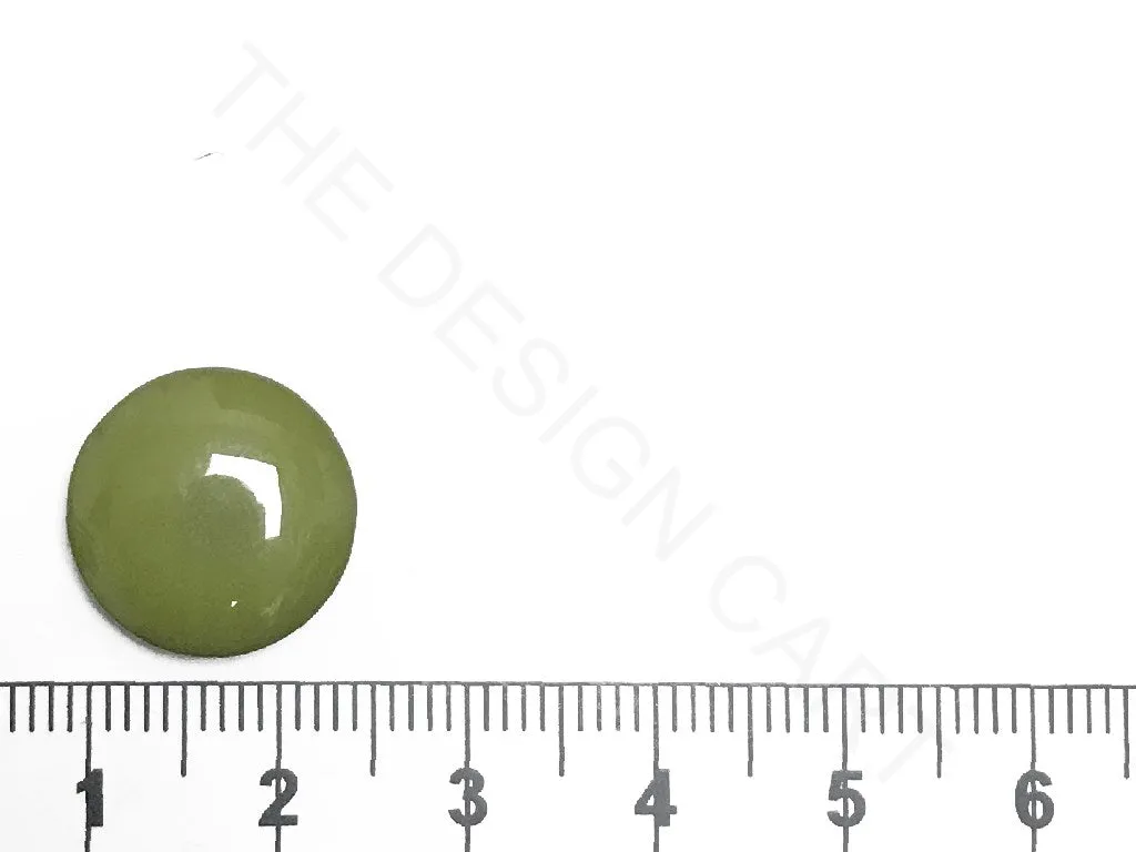Bright Green Round Acrylic Buttons