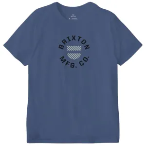 Brixton Crest Shield S/S Tailored Tee - Men's