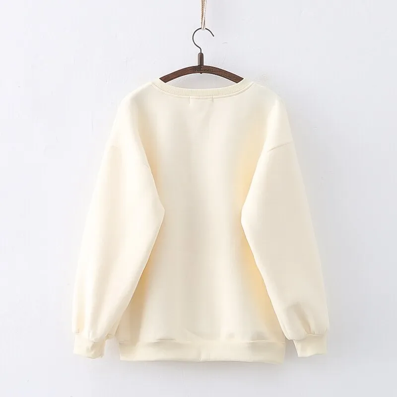 Bunny Picnic Kawaii Sweater