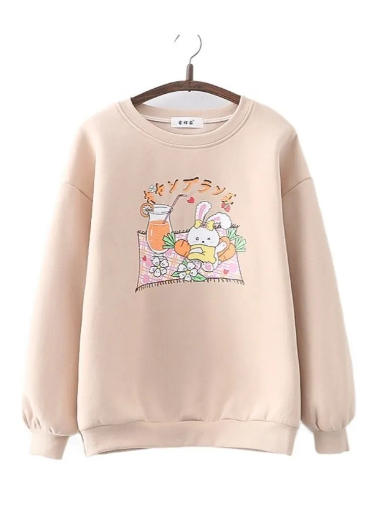 Bunny Picnic Kawaii Sweater