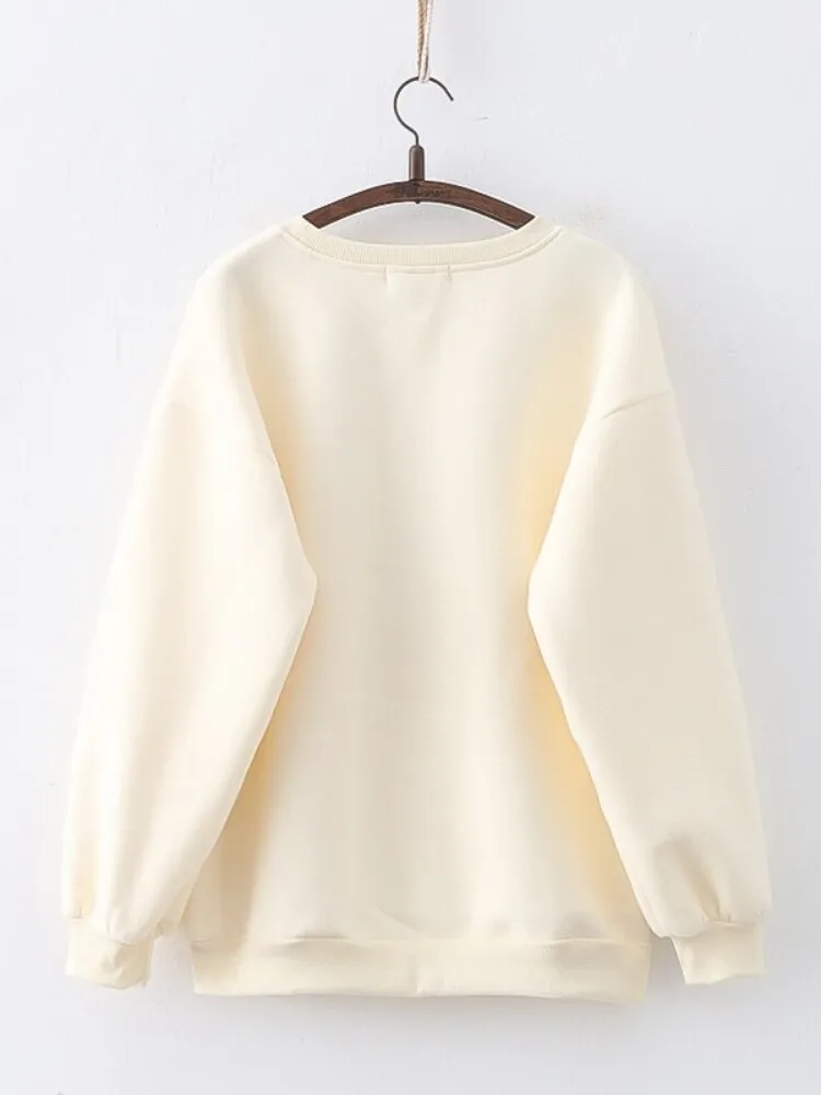 Bunny Picnic Kawaii Sweater