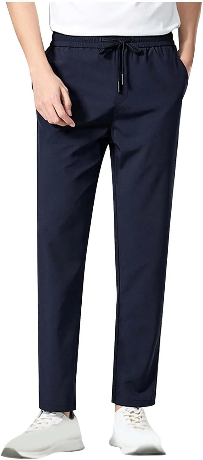 Cargo Work Pant Mens Lightweight Casual Combat Cargo Pants Training Sweatpants Loose Joggers Sweat Pant