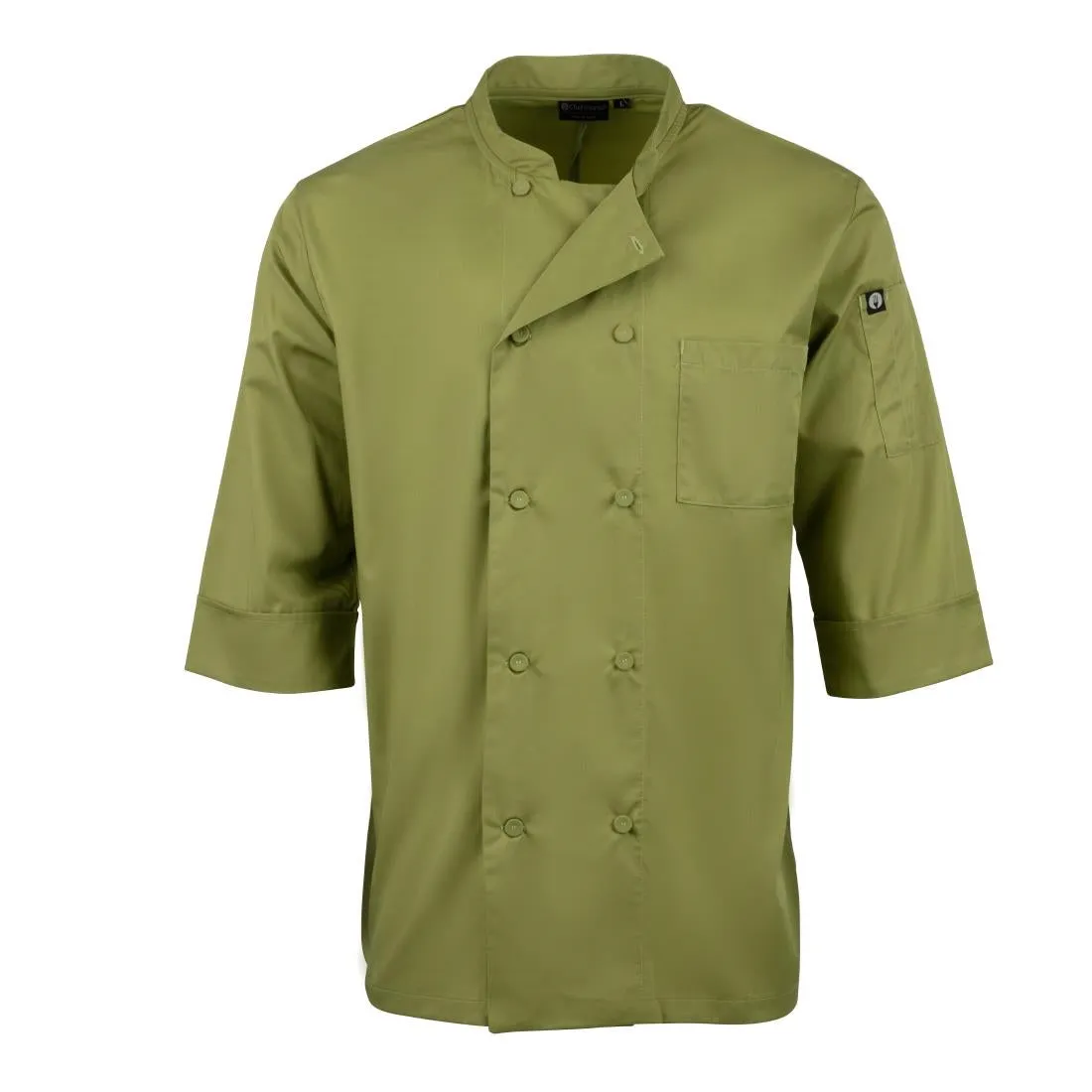 Chef Works Unisex Chefs Jacket Lime XS