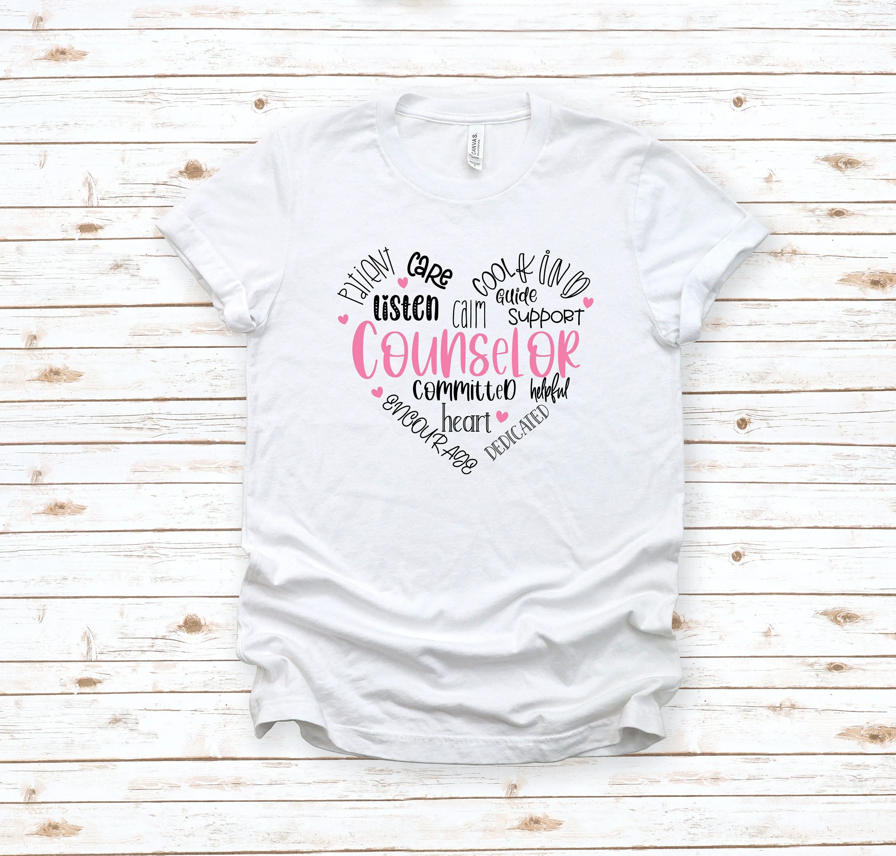 Counselor Unisex T Shirt - Counselor T Shirts - Gift for Counselor - Counseling Statement Shirt - Typography