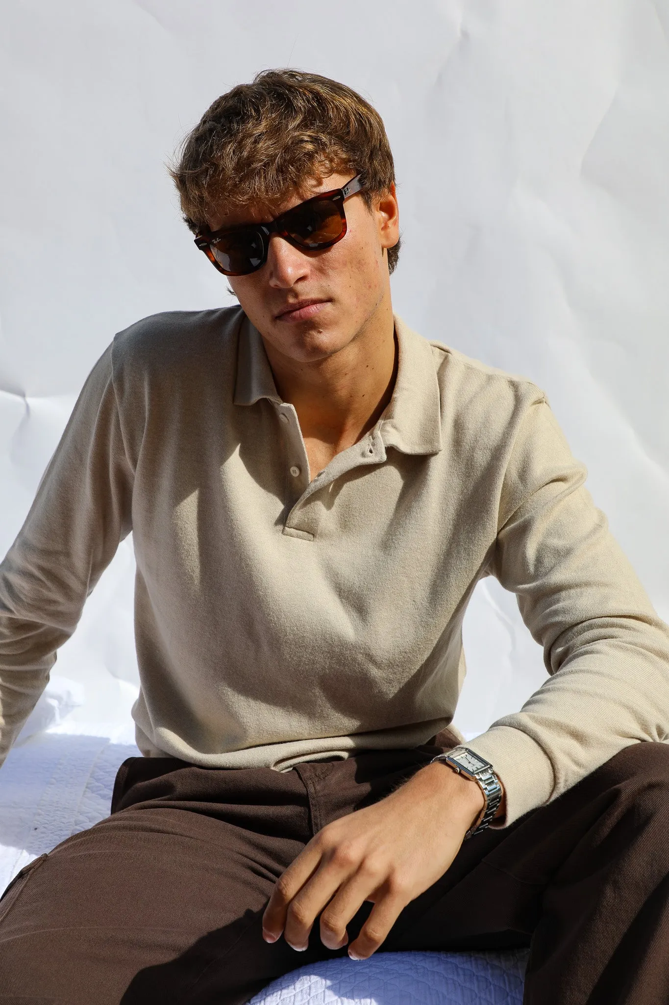 Cozy Classic Jumper Beige