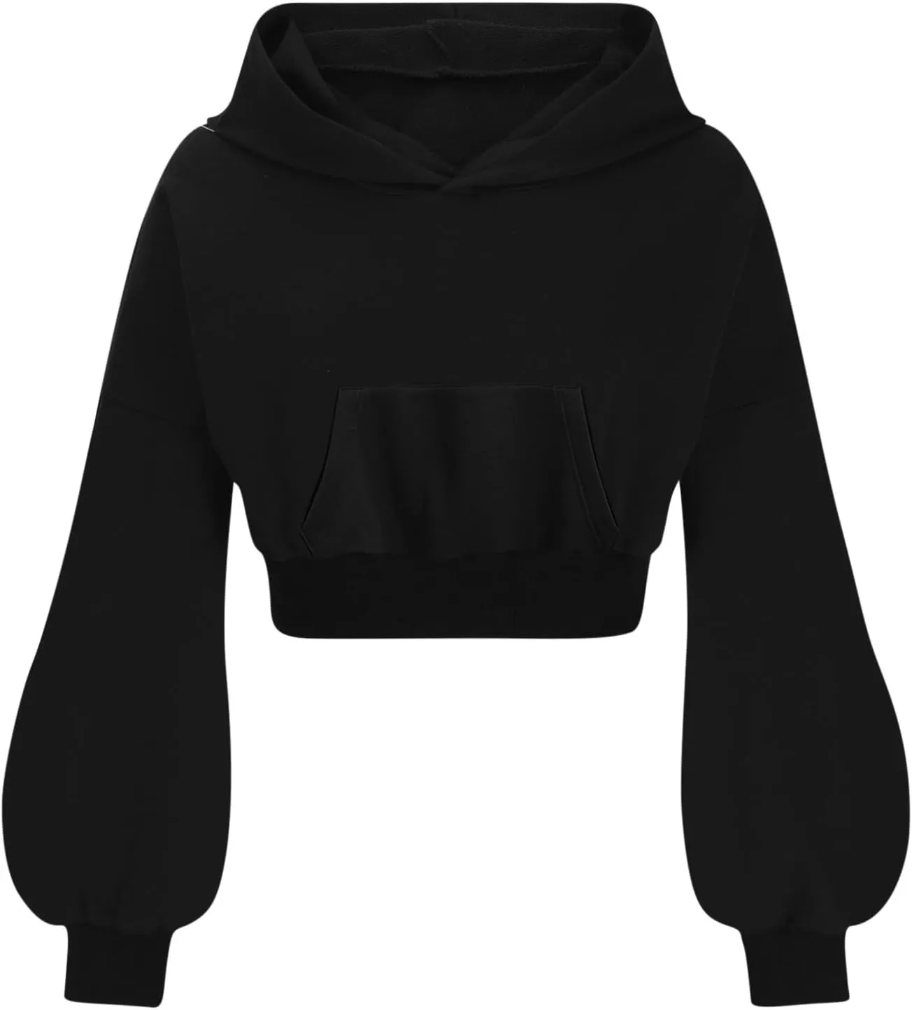 Cute Hoodies for Women Girls Gothic Style Hooded Sweatshirt Plus Size Long Sleeve Crop Tops Y2K Fall Pullover