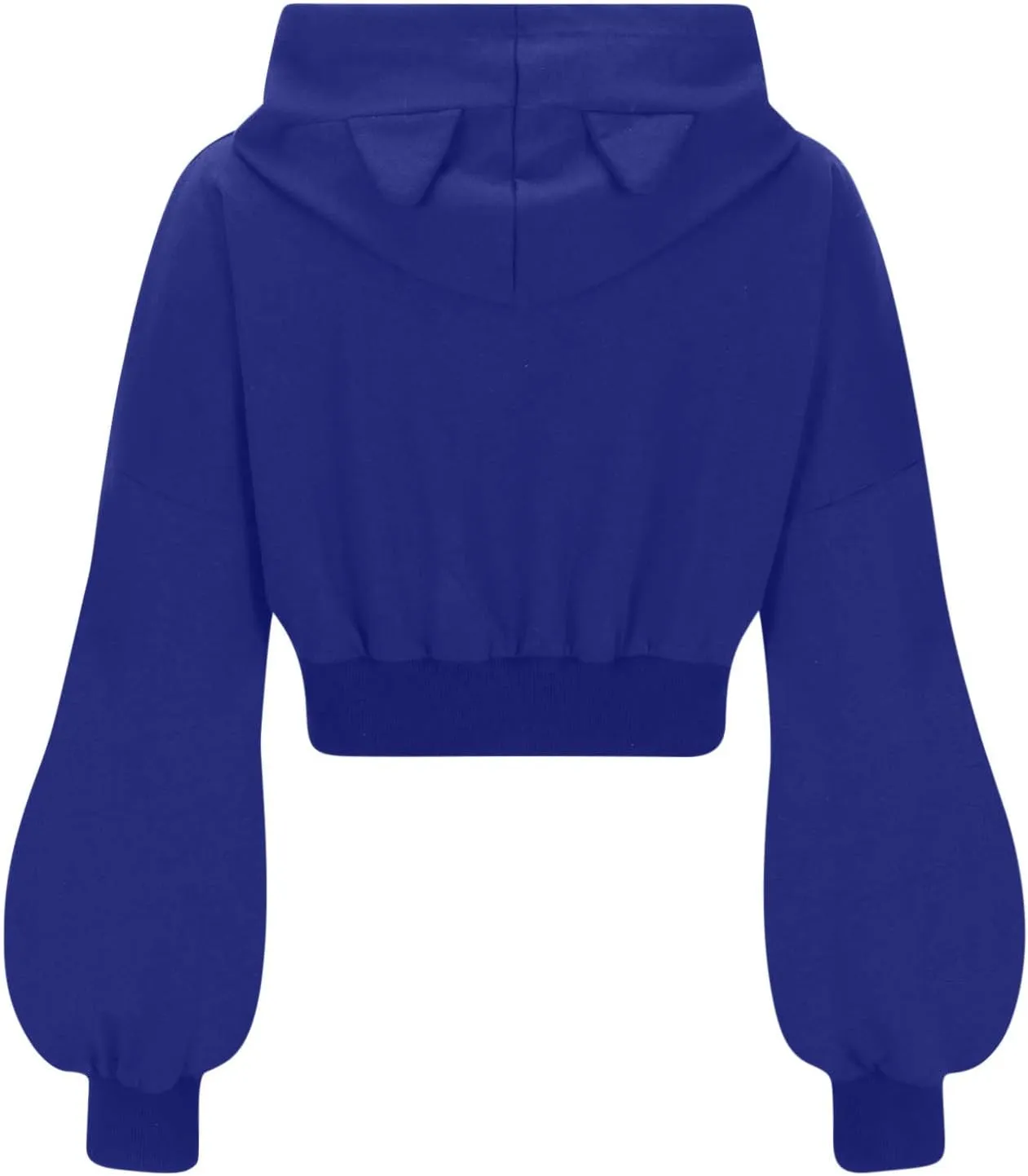 Cute Hoodies for Women Girls Gothic Style Hooded Sweatshirt Plus Size Long Sleeve Crop Tops Y2K Fall Pullover