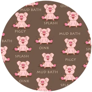 Decorative Silicone Trivet | Happy Piggy