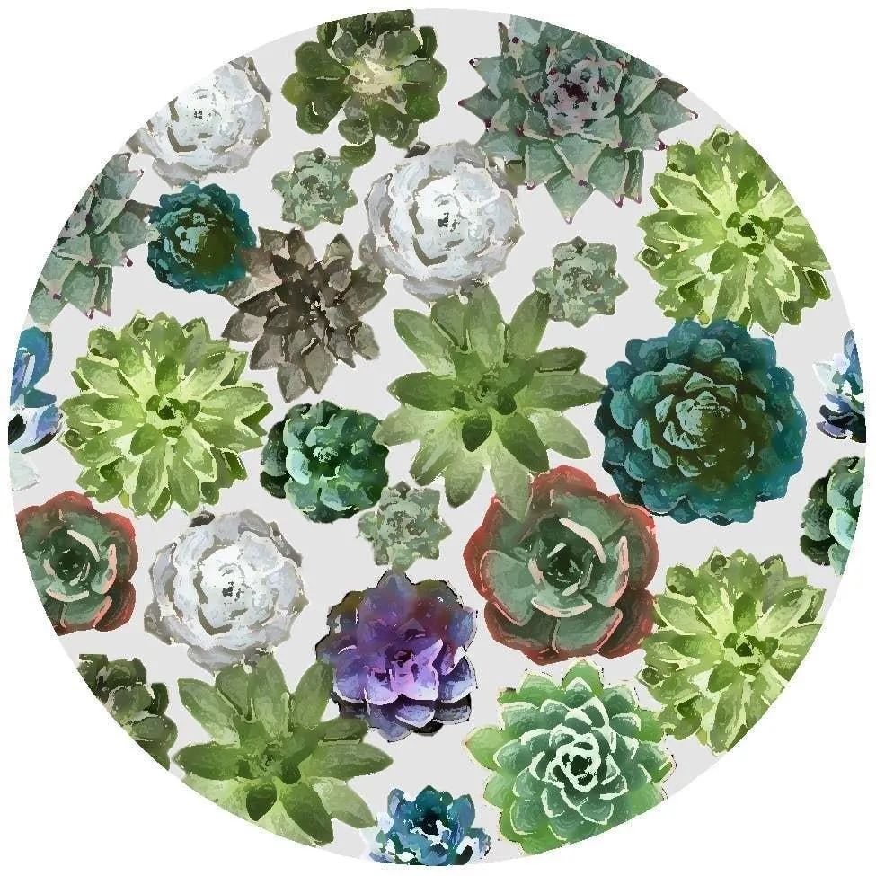 Decorative Silicone Trivet | Succulents