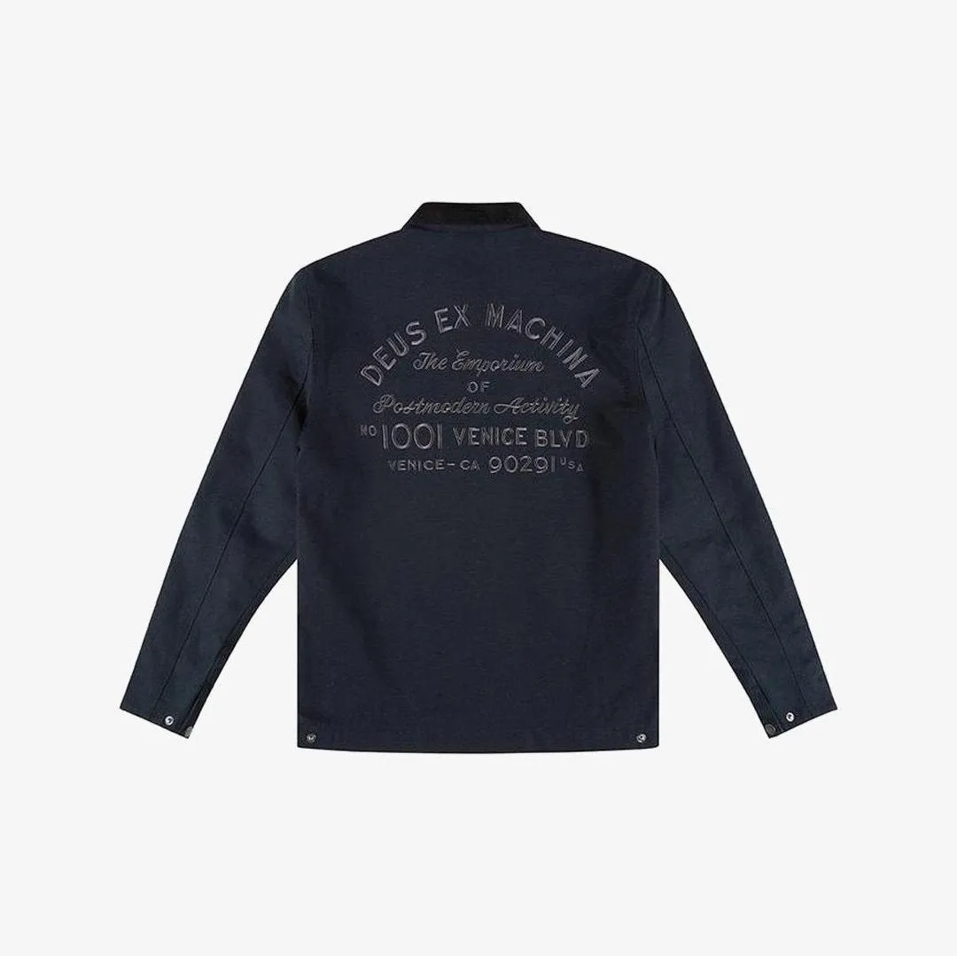 Deus Mens Address Workwear Jacket - Black