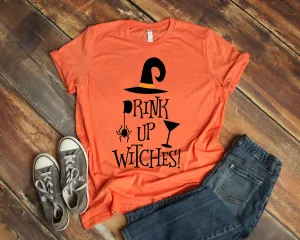 Drink Up Witches - Happy Halloween Adult T Shirt - Funny T Shirts