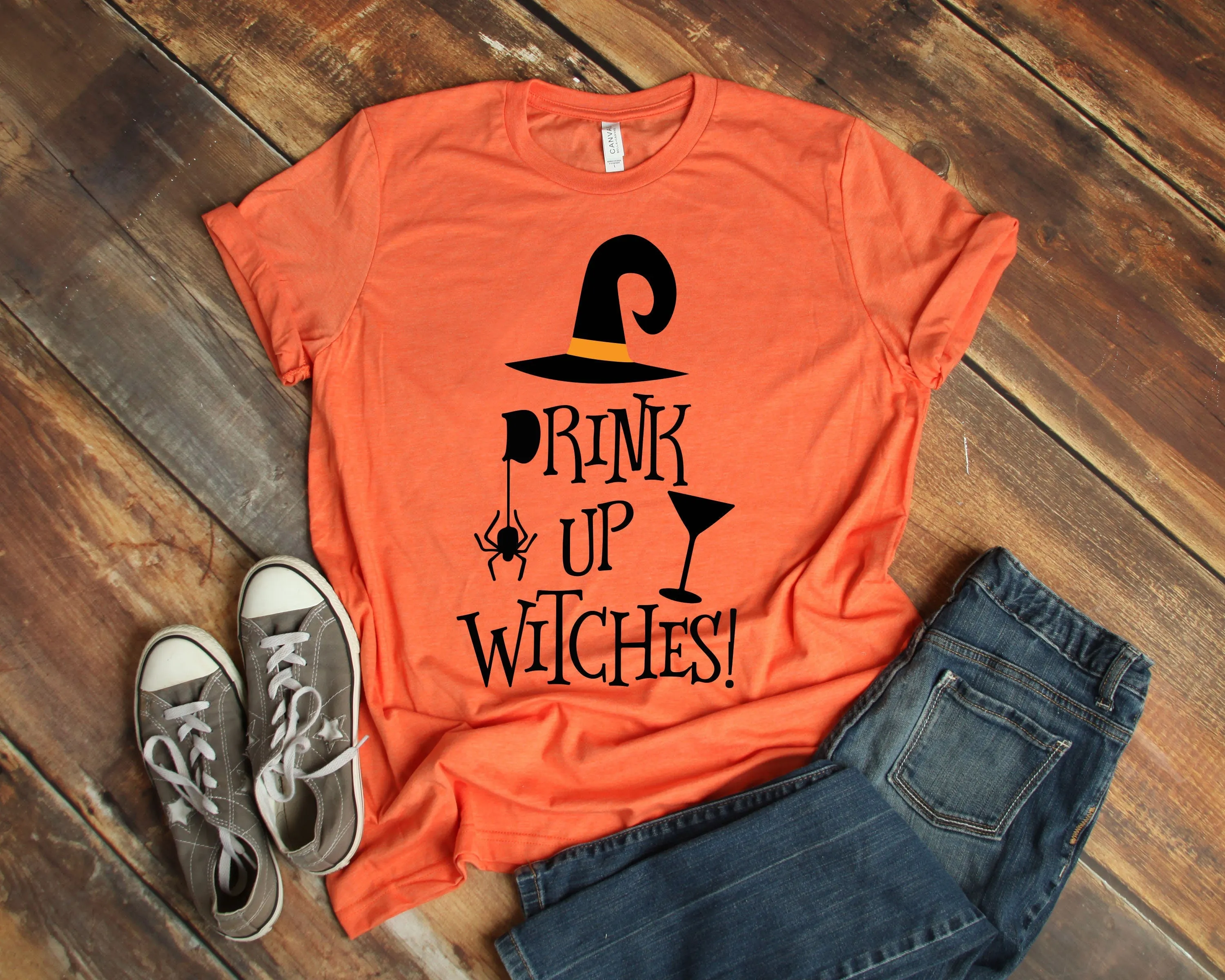 Drink Up Witches - Happy Halloween Adult T Shirt - Funny T Shirts