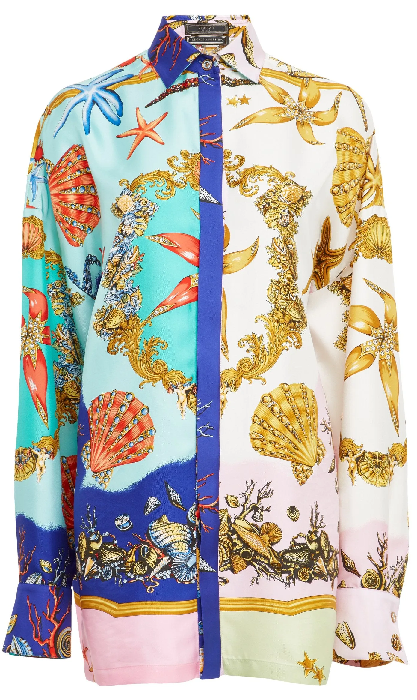 Dual Print Long Sleeve Shirt