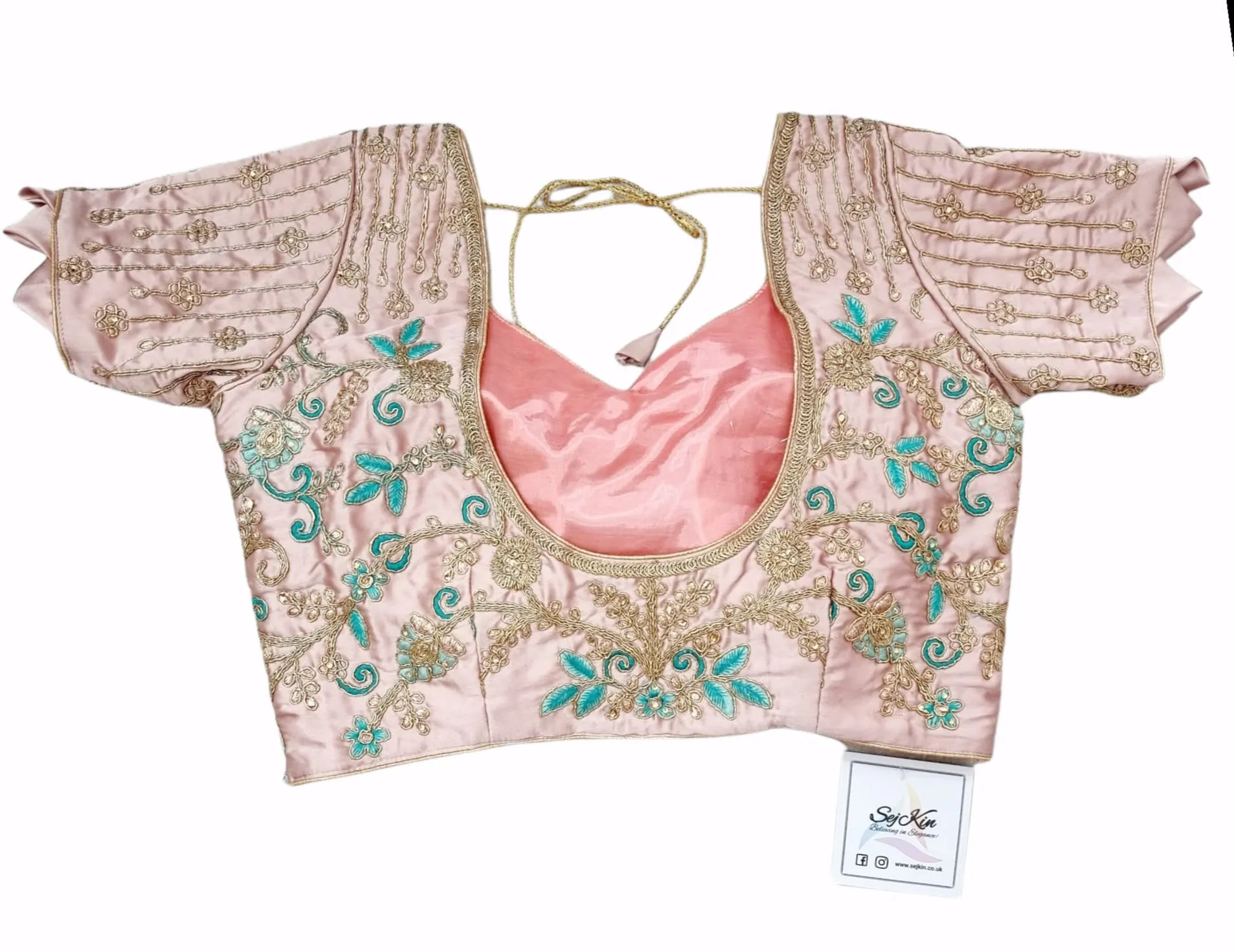 Elegant lilac blouse