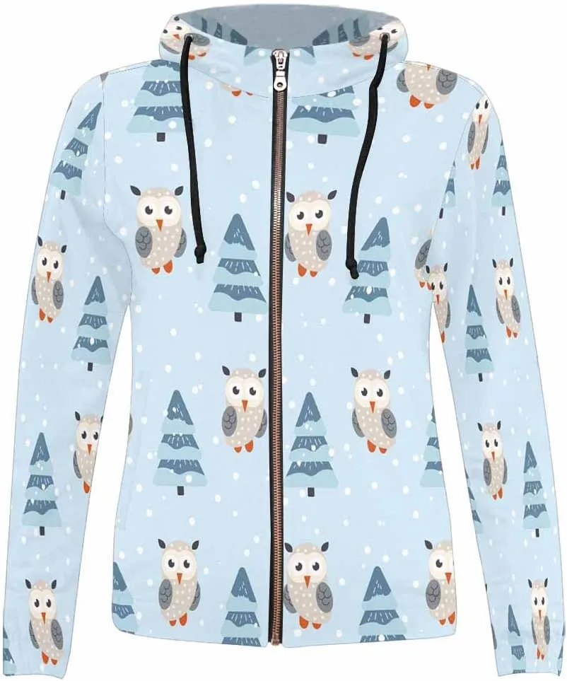 Fall Jacket Women Christmas Tree Pattern Womens Zip Up Sweatshirt Oversized Hoodies Sweater