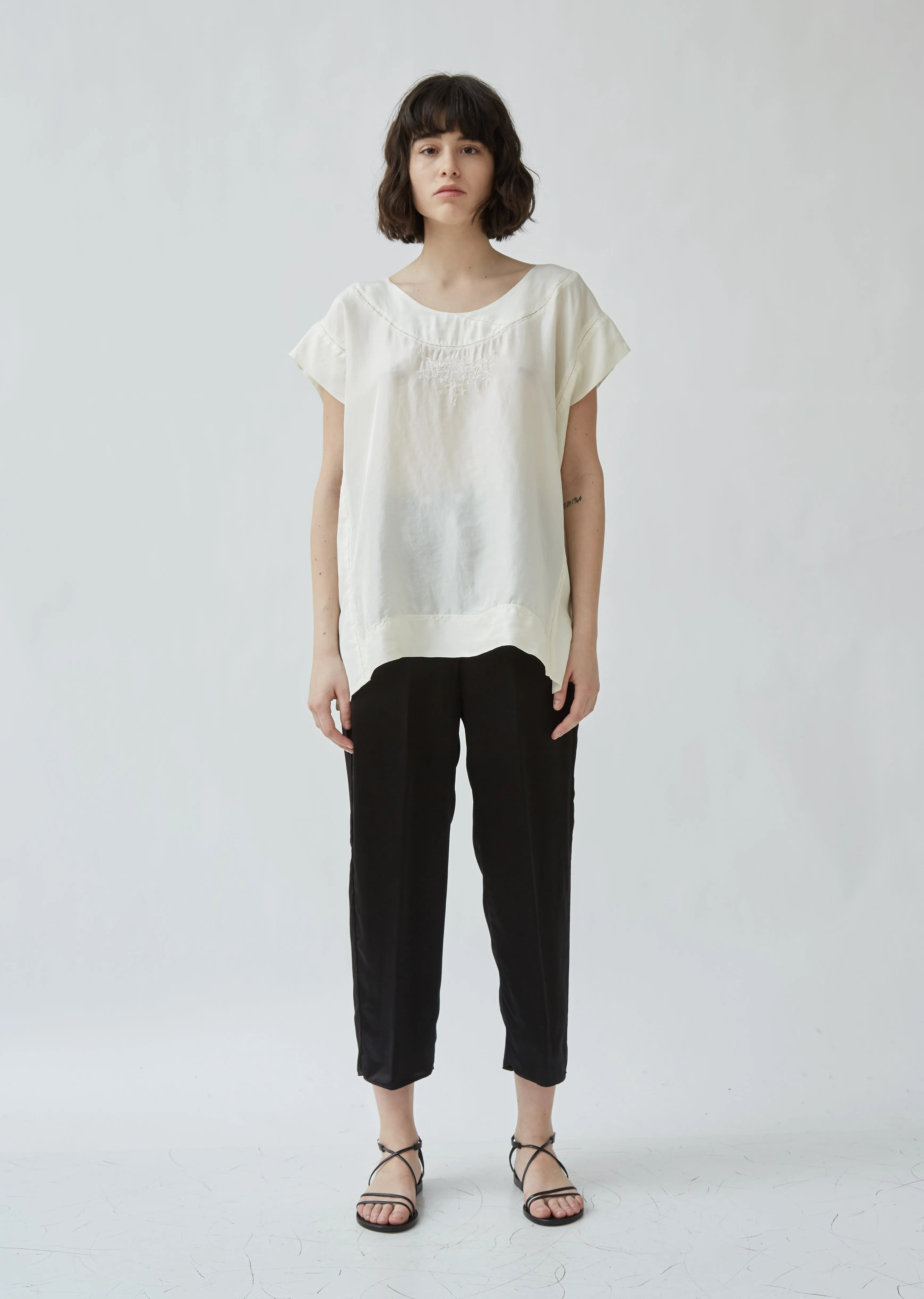 Habotai Silk Top