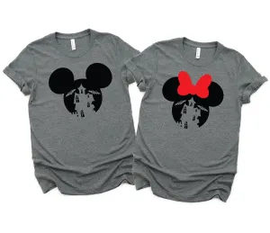 Halloween Minnie and Mickey Shirts - Disney Couples - Matching Shirts - Haunted Mansion