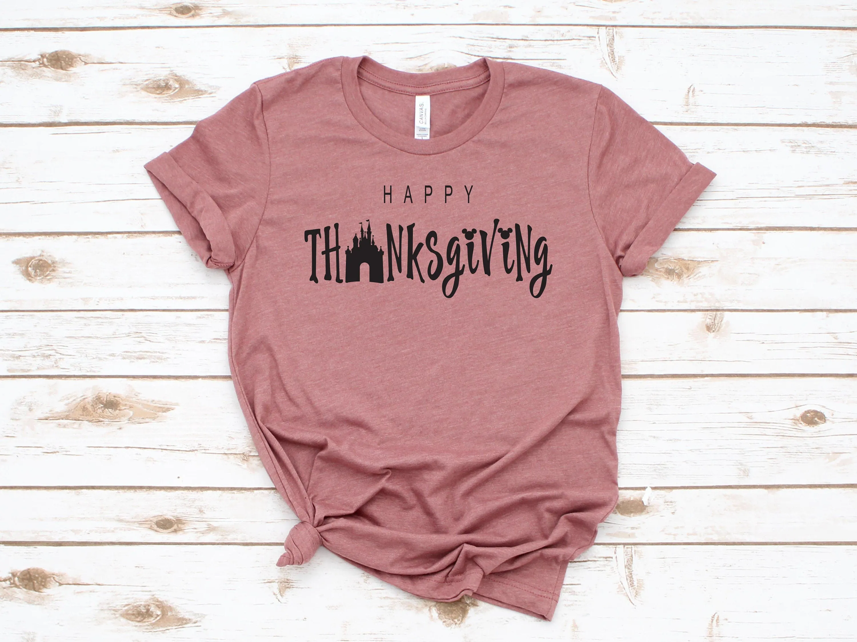 Happy Thanksgiving Disney Shirt -Disney Thanksgiving Family Shirts - Happy Thanksgiving