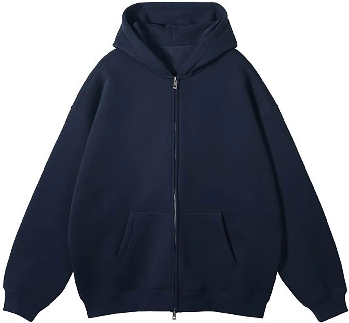 hlysgo Oversized Hoodies for Men & Women Fall Fashion Jackets Casual Y2k Sweatshirts Zip Up Hoodie Coat with Pockets