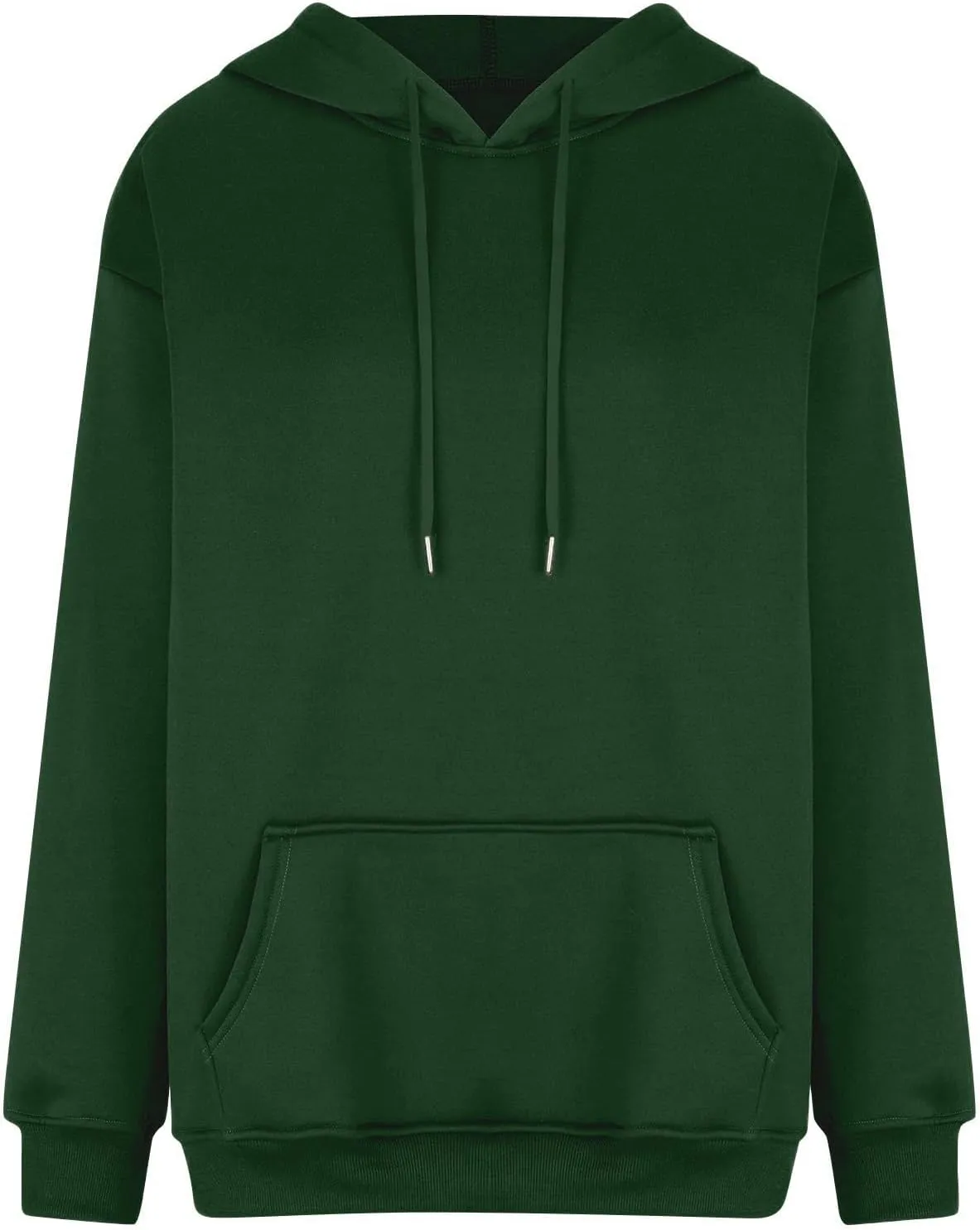 Hoodies for Women Casual Long Sleeve Drawstring Sweatshirt Lightweight Comfy Fleece Pullover Sweaters with Pocket