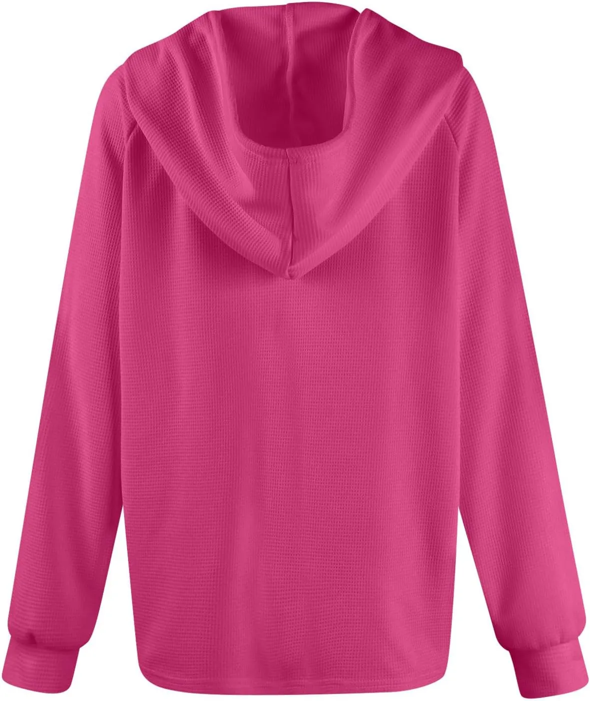 Hoodies For Women, Trendy V Neck Drawstring Long Sleeve Sweatshirts With Hood Comfy Streetwear Fall Pullover Tops