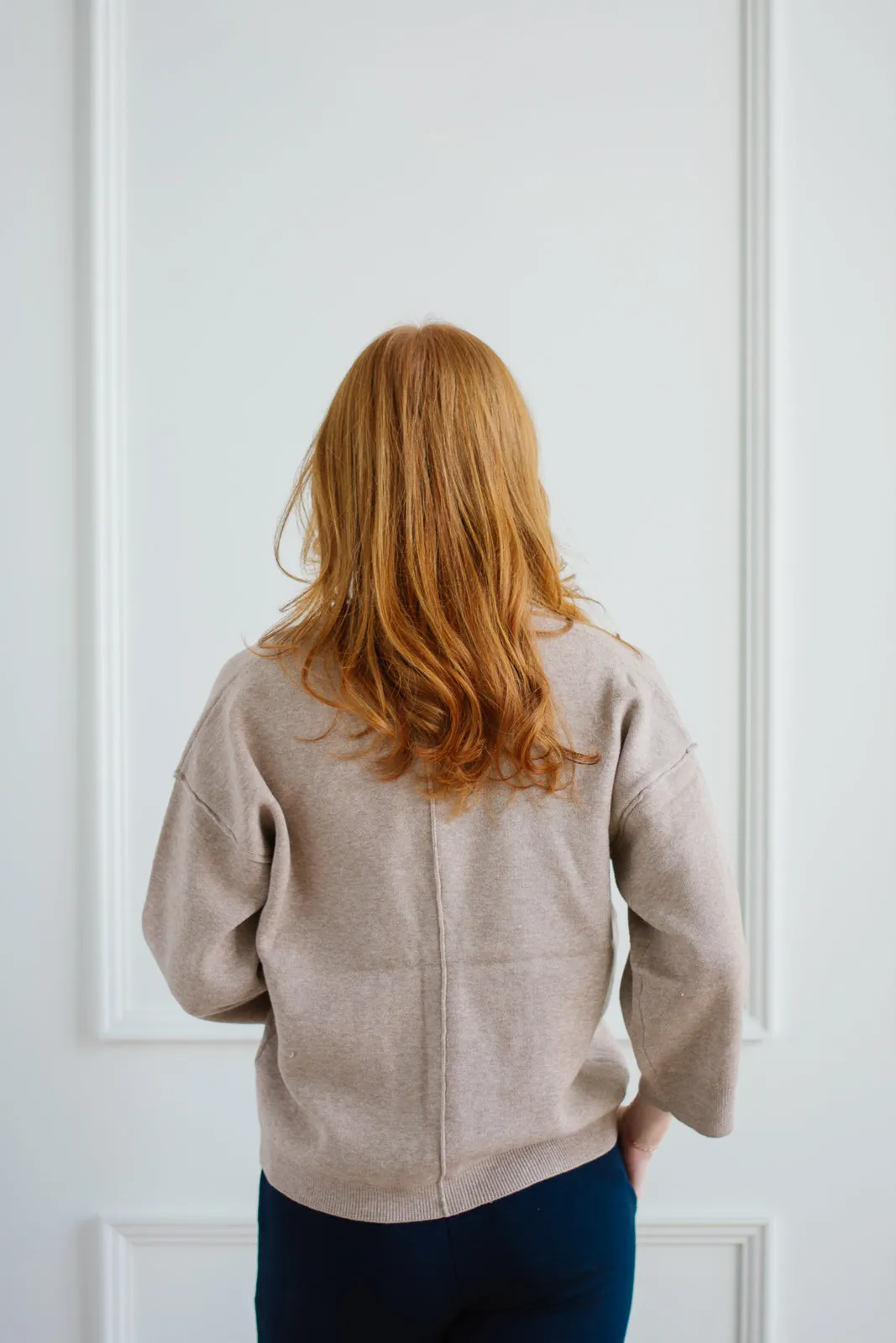 ICHI | Ballia Cardigan - Taupe