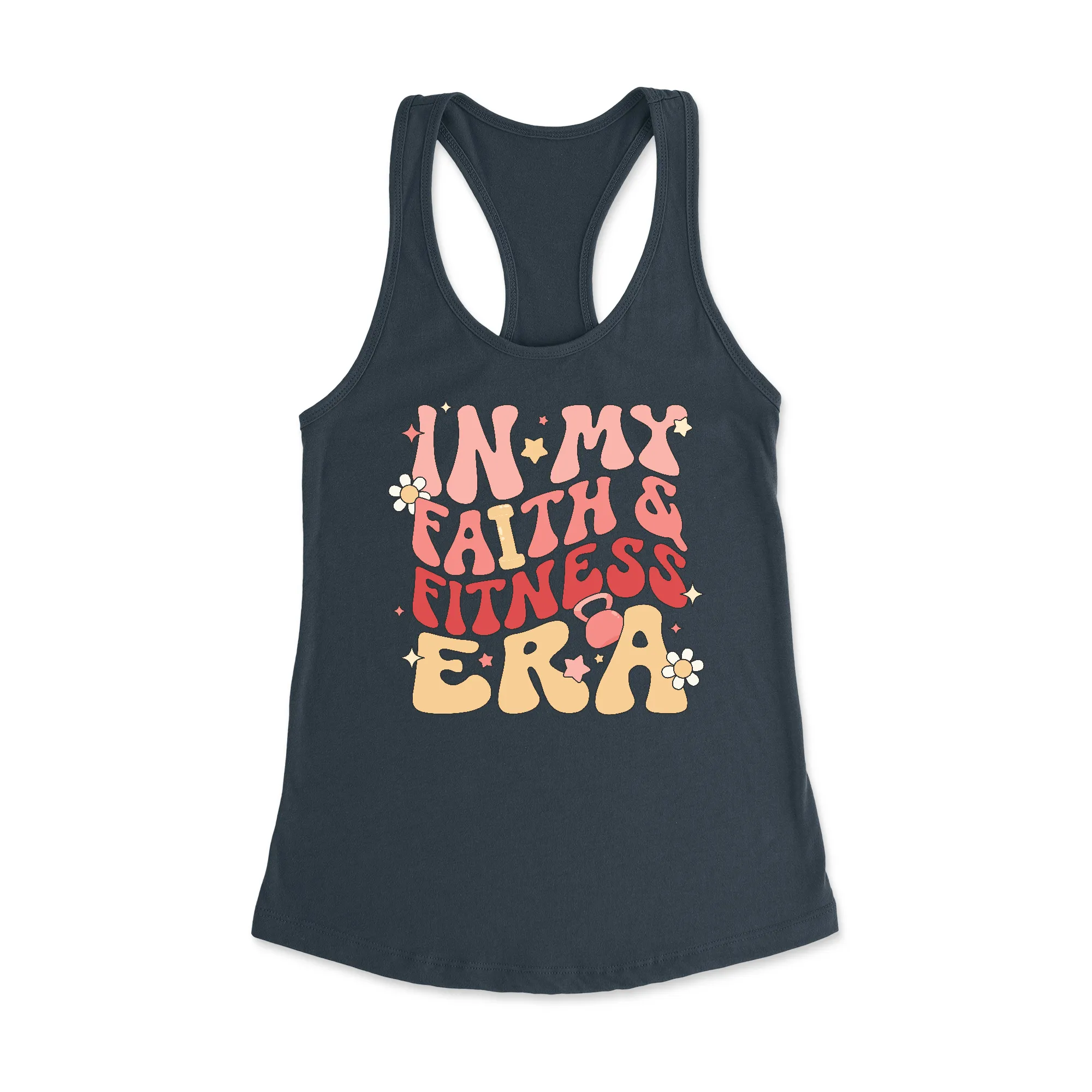 In My Faith and Fitness Era Racerback Tank
